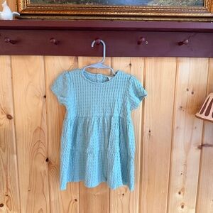 H&M Textured Knit Top in Light Green